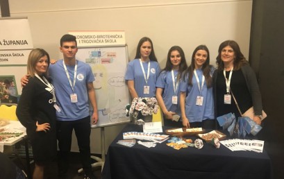 Naši ekonomisti predstavili školu vrijednim projektima, na 11. smotri e-medica u Tuhelju od 8. do 11. veljače 2018.