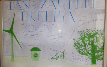 Obilježili smo Svjetski dan zaštite okoliša 05. lipnja:  „Borba protiv zagađenja plastikom“