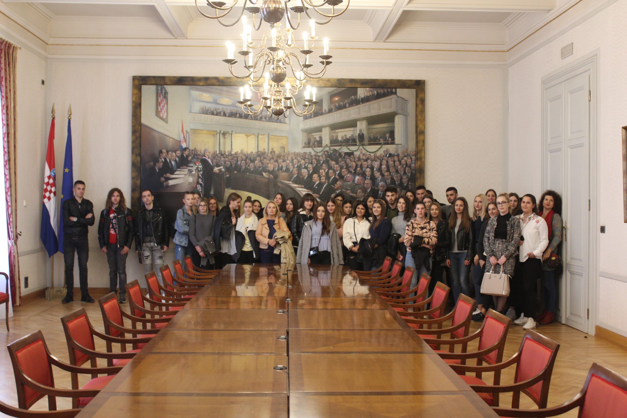 Posjet Hrvatskom saboru