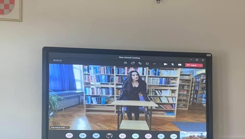 Izvrstan uspjeh učenice  Ekonomsko-birotehničke i trgovačke  škole na Županijskoj smotri LiDraNo 2021.