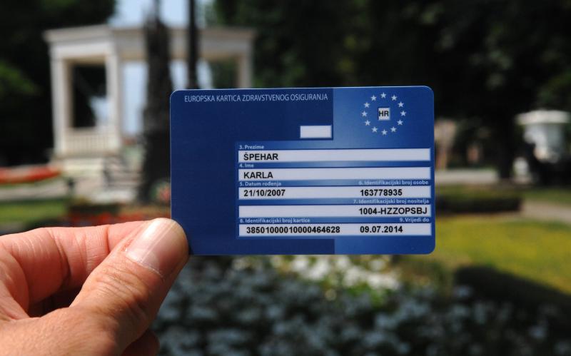 EUROPSKA KARTICA ZDRAVSTVENOG OSIGURANJA