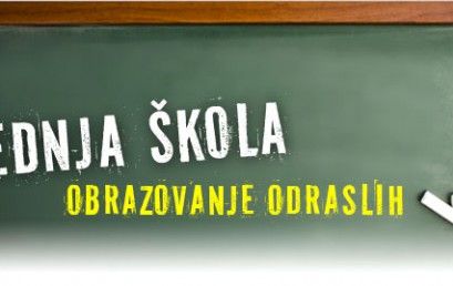 NATJEČAJ ZA UPIS POLAZNIKA U PROGRAM SREDNJOŠKOLSKOG OBRAZOVANJA ODRASLIH U ŠKOLSKOJ GODINI 2023./2024.