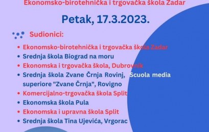HODOGRAM MEĐUŽUPANIJSKOG NATJECANJA WORLDSKILLS CROATIA -PODUZETNIŠTVO