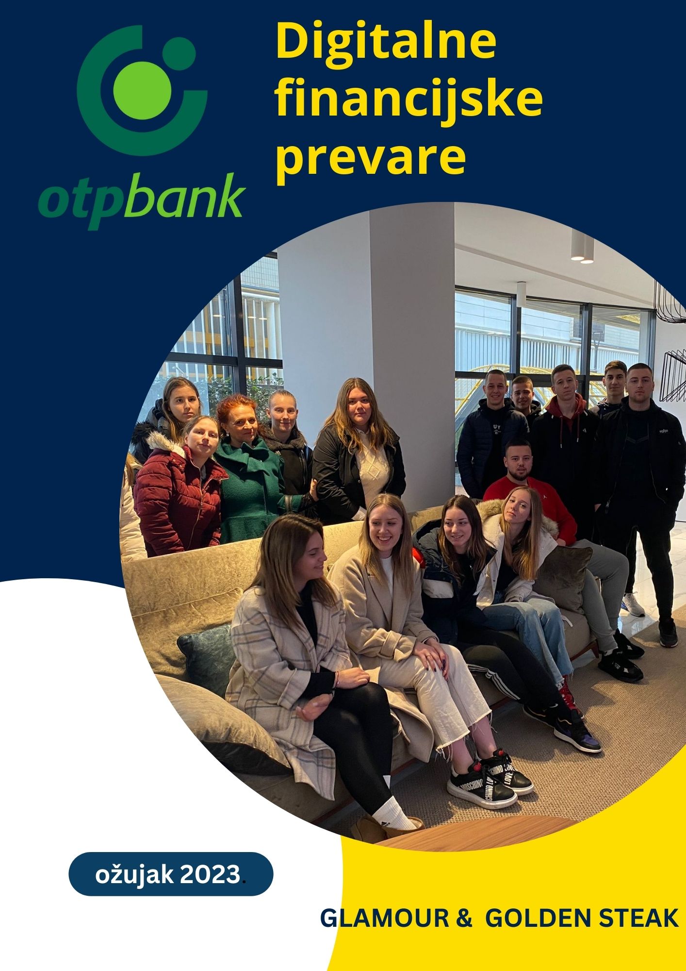 Posjet vježbeničkih tvrtki OTP Banci povodom Svjetskog tjedna novca