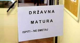 Provedba ispita državne mature, obavijest